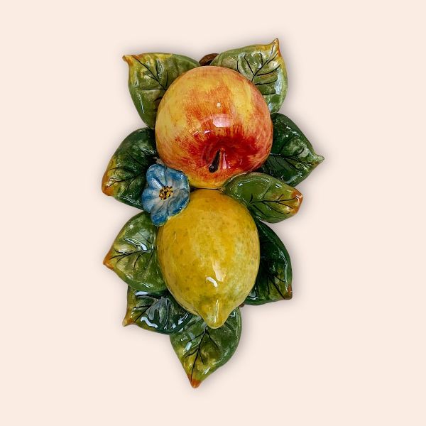 BRANCH WITH APPLE AND LEMON, CM.24LX16W